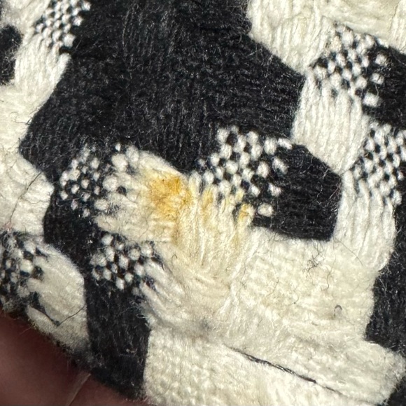 Candie’s Houndstooth Pattern Pea Coat XL - Picture 5 of 5